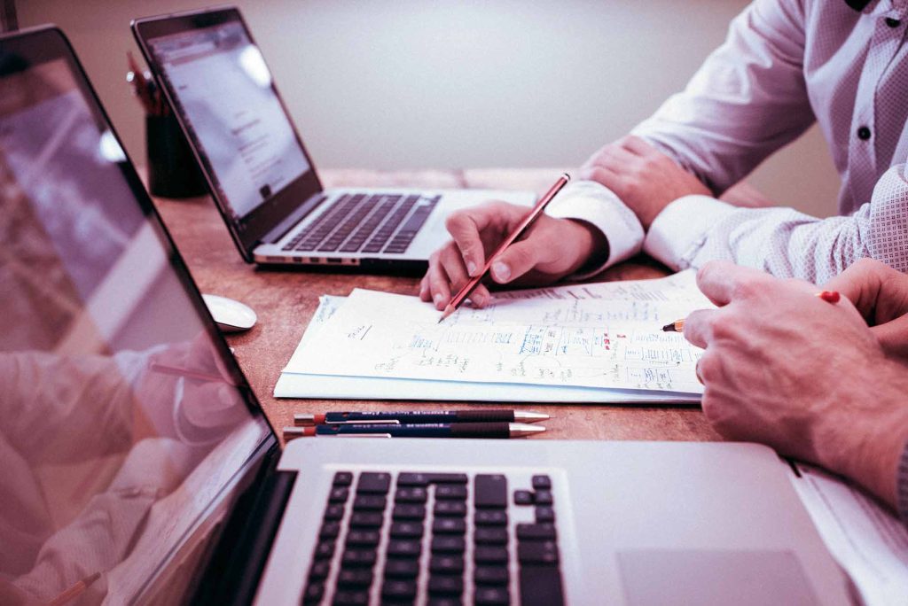 Consultants co-developing with clients